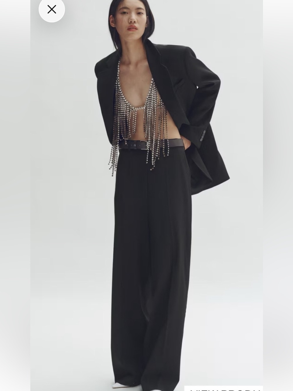 Stella McCartney hm wide leg wool dress pants